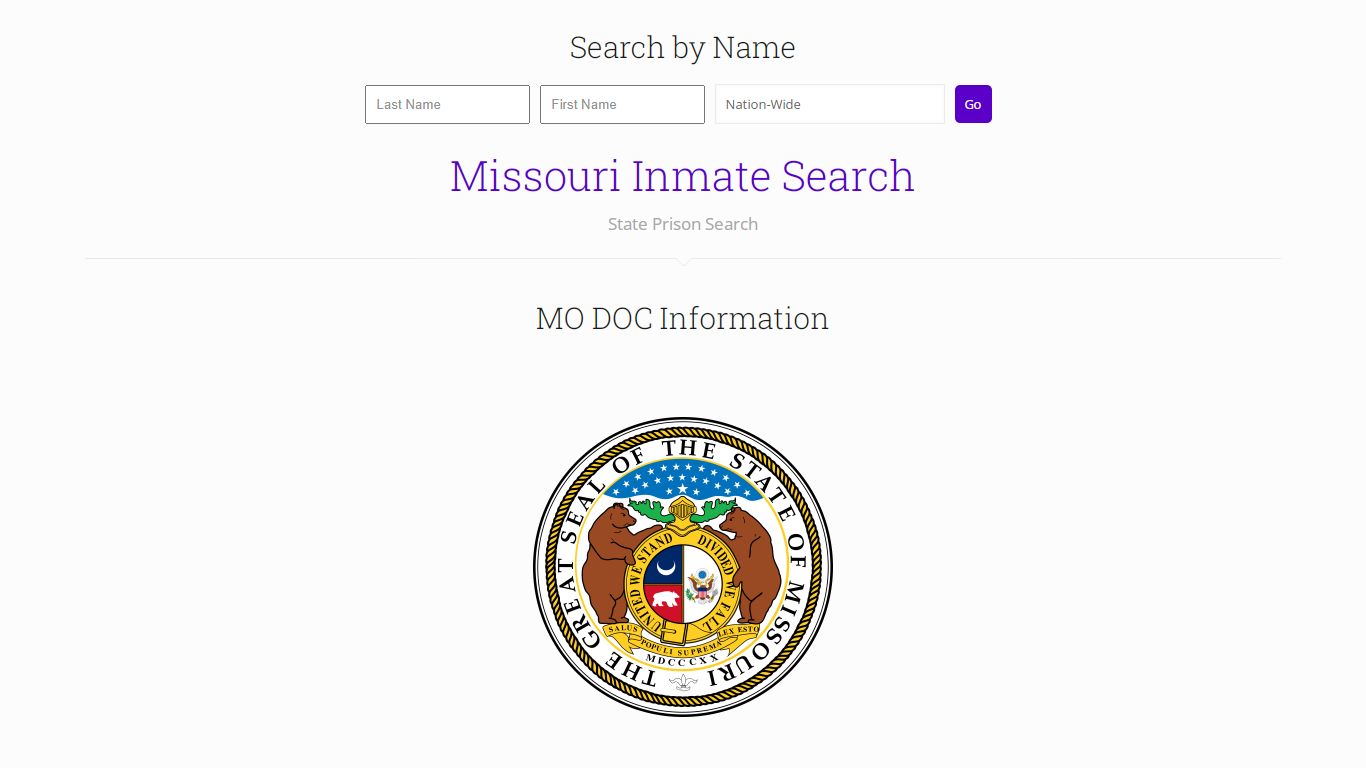 Missouri Inmate Search | InmatesPlus